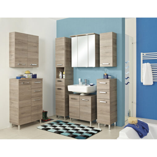 6 Piece 600mm Bathroom Furniture Suite