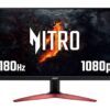 ACER Nitro KG241YM3bmiipx Full HD 23.8" IPS LCD Gaming Monitor - Black, Black