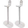 AVF AKVFSS5W2 Sonos Five Floorstand Fixed Speaker Bracket Pair - White, White