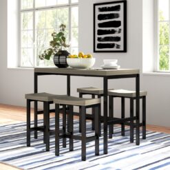 Abingdon Dining Set with 4 Chairs