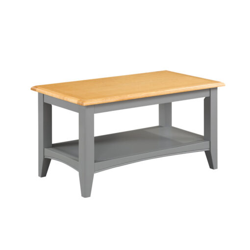 Acevedo Oak Coffee Table with Storage