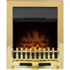 Adam Blenheim Electric Inset Fire - Brass