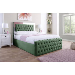 Adrionna Kingsize (5') Upholstered Bed Frame