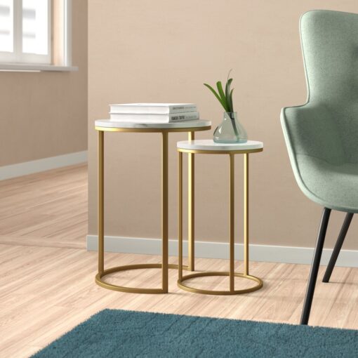 Aerie 2 Piece Side Table Set