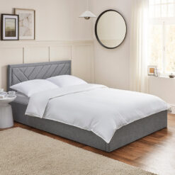 Aivi Upholstered Storage Bed with Mattress