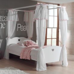 Amori European Single Four Poster Bed