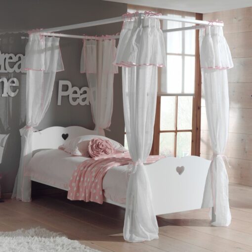 Amori European Single Four Poster Bed