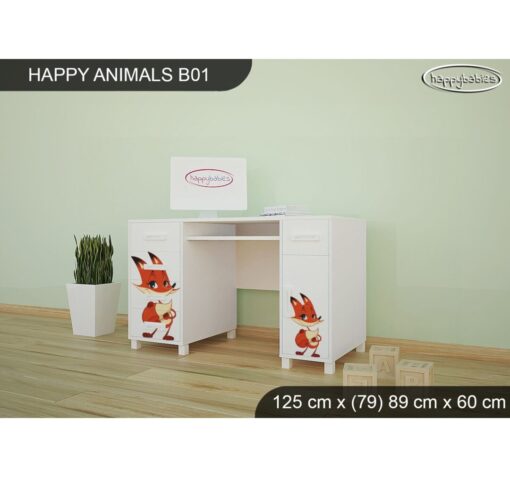 Animals 125cm W Computer Desk