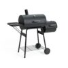 Argos Home Drum Charcoal BBQ with Smoker