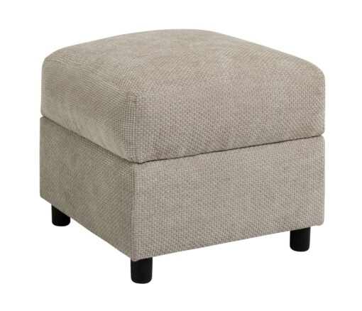 Argos Home Kacey Fabric Footstool - Stone