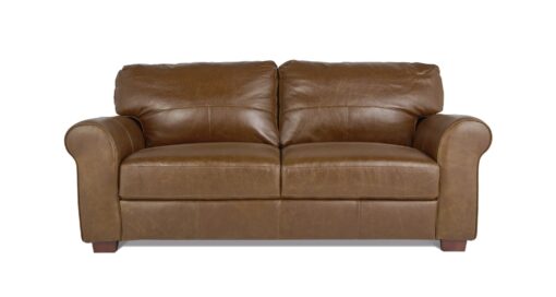 Argos Home Salisbury Leather 3 Seater Sofa - Tan