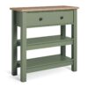 Argos Home Winchester 1 Drawer Console Table - Green