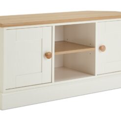 Argos Home Winchester 2 Door Corner TV Unit - White