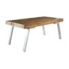 Aspen Medium Dining Table - Metal/Wood - L90 x W150 x H76 cm