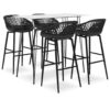 Barnes 4 - Person Dining Set