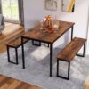 Belen 4 - Person Dining Set