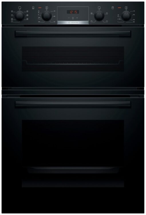 Bosch MBS533BB0B 60cm Built In Double Electric Oven - Black