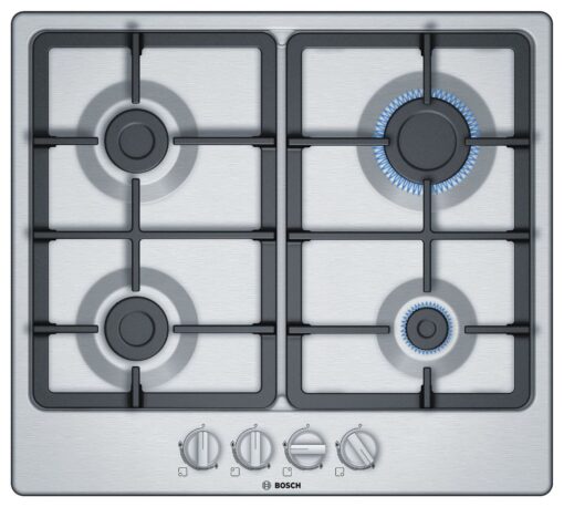 Bosch PGP6B5B90 60cm Gas Hob - Stainless Steel