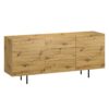 Bowles 163 Cm Wide 3 Drawer Sideboard