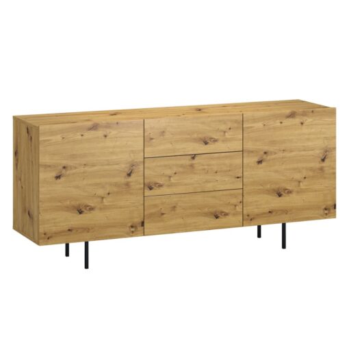 Bowles 163 Cm Wide 3 Drawer Sideboard