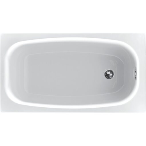 Briceno 1200 mm x 700 mm Straight Single Ended Bathtub