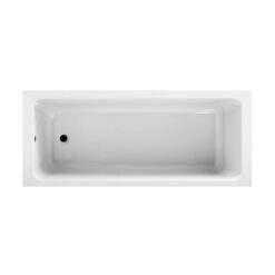 Brickhouse Super Strong Acrylic Straight Single Ended Bathtub