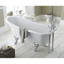 Brockley 170cm x 73cm Freestanding Soaking Bathtub