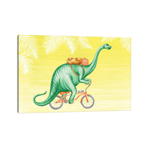 Brontosaurus On Bike