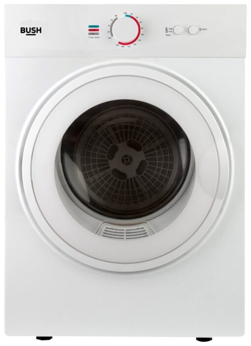 Bush TD3CNBW 3KG Vented Tumble Dryer - White