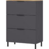 California 3 Drawer 68Cm W Chest of Drawers