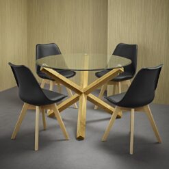 Chauntel 4 - Person Dining Set