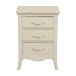 Crase 3 Drawer Bedside Table