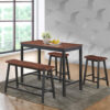 Damali 4 Person Counter Height Dining Set