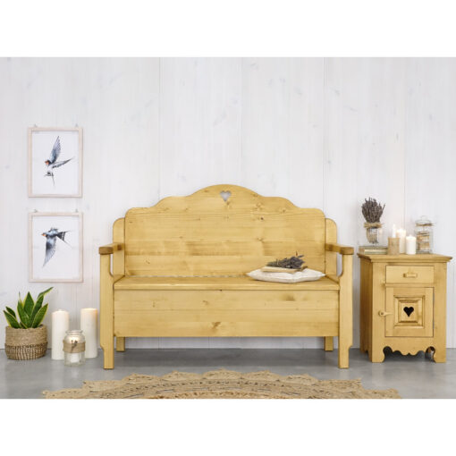 Dambrosio Wood Storage Bench