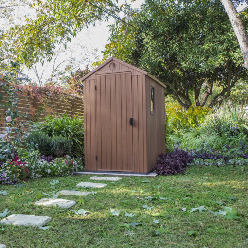 Darwin 4 x 6 Shed (Brown)