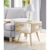 Effie Oak Side Table