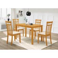 Elisa Dining Set with 4 Chairs