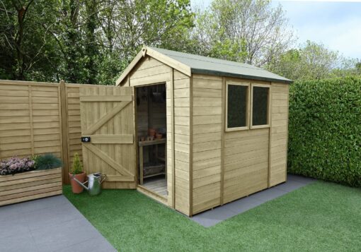 Forest Timberdale Apex Shed - 8 x 6ft