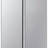 Fridgemaster MS83430ES American Fridge Freezer - Silver