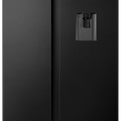 Fridgemaster MS91520DEB American Fridge Freezer - Black