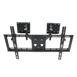 Full Motion Swivel And Tilt Wall Corner TV Mount Double Arms Bracket For 30-65" LED LCD Samsung LG Sony