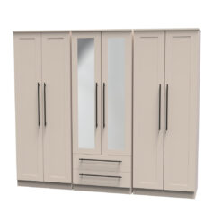 Fully Assembled 3 Door Wardrobe