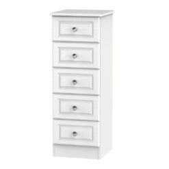 Fully Assembled Anka 5 - Drawer Chest of Drawers