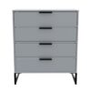 Fully Assembled Yedidalga 4 Drawer 76.5Cm W Chest of Drawers