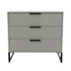 Fully Assembled Ying 3 Drawer 76Cm W Chest of Drawers