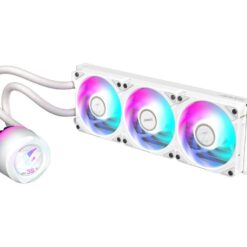 GIGABYTE Aorus Waterforce X II Ice 360 mm CPU Cooler - RGB LED, White