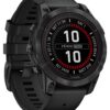 Garmin Fenix 7 Pro Solar Glass GPS Smart Watch - Black