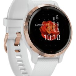 Garmin Venu 2S GPS Smart Watch - Rose Gold / White