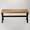 Glafira Wood Bench