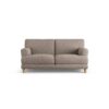 Habitat Askem Fabric 2 Seater Sofa - Mocha - Ash Leg